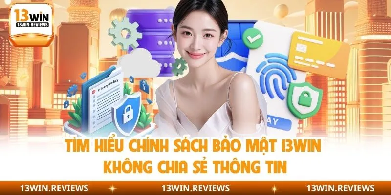 Tìm hiểu chính sách bảo mật 13WIN không chia sẻ thông tin